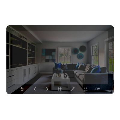 Монитор видеодомофона Prime HD SE (Mirror) black