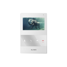 Дисплей видеодомофона Slinex SQ-04М (белый, черный)