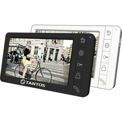 Монитор видеодомофона Tantos Amelie - SD (Black, White)