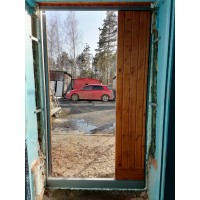 Новые подъездные двери, по.Предтеченск
